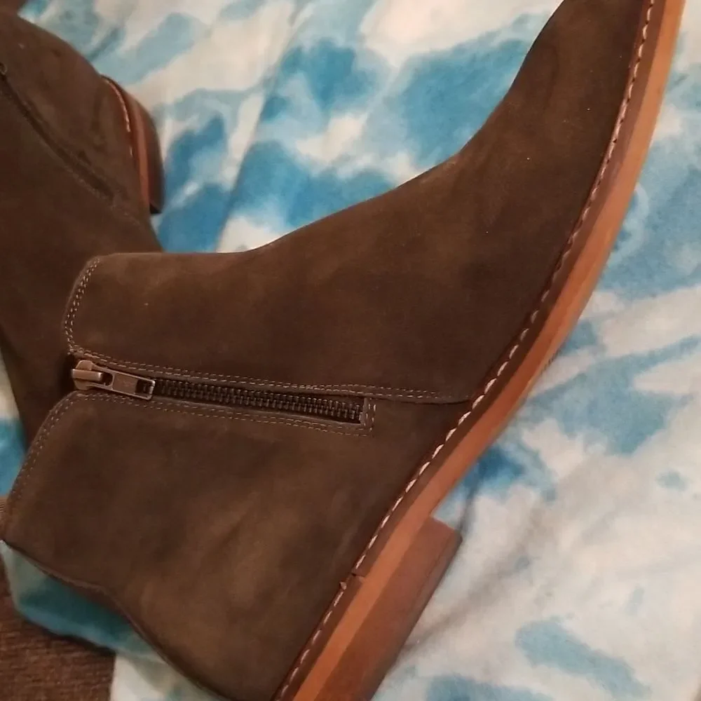 🤠Like New Sonoma Leather Collection Ankle Boots/ Shoes Men's Size 12 Wide